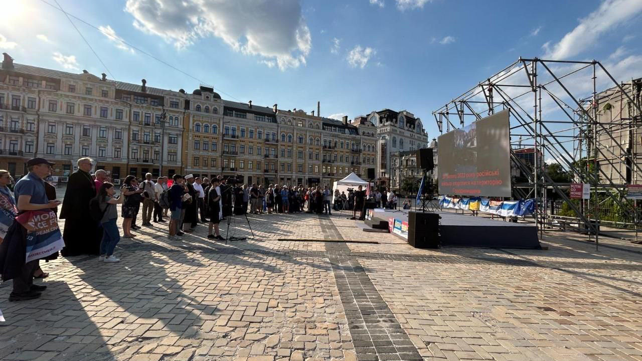 В Києві відбулася міжнародна міжконфесійна молитва за справедливий мир в Україні