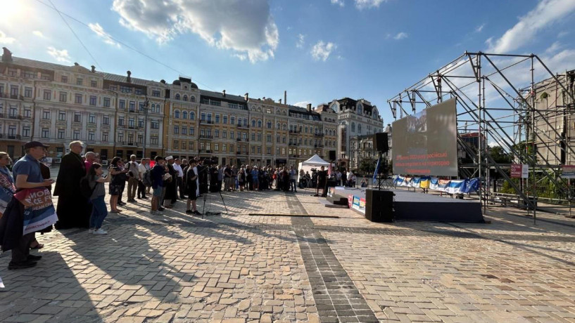 В Києві відбулася міжнародна міжконфесійна молитва за справедливий мир в Україні